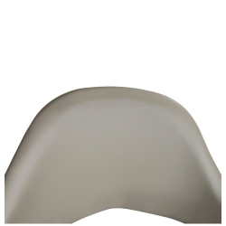 Καρέκλα Τραπεζαρίας ArteLibre SOLANA Cappuccino/Μαύρο PU/Μέταλλο 51x51x81cm