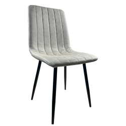 Καρέκλα Τραπεζαρίας ArteLibre YUCARIA Μπεζ/Μαύρο PU/Μέταλλο 44x55x86cm Καρέκλα Τραπεζαρίας ArteLibre YUCARIA Μπεζ/Μαύρο PU/Μέταλλο 44x55x86cm