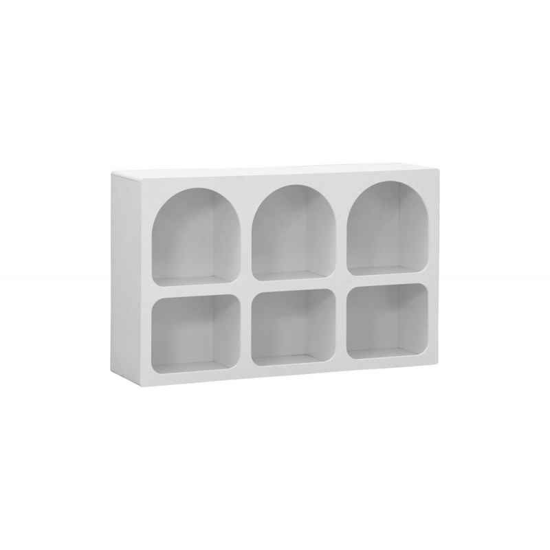 Μπουφές Emersi pakoworld με ράφια mdf σε λευκή απόχρωση 120x35x76εκ Μπουφές Emersi pakoworld με ράφια mdf σε λευκή απόχρωση 120x35x76εκ