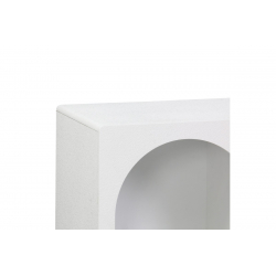 Μπουφές Emersi pakoworld με ράφια mdf σε λευκή απόχρωση 120x35x76εκ Μπουφές Emersi pakoworld με ράφια mdf σε λευκή απόχρωση 120x35x76εκ