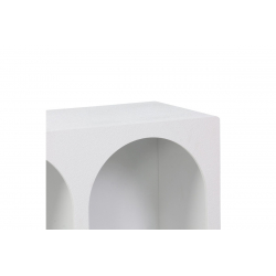 Μπουφές Emersi pakoworld με ράφια mdf σε λευκή απόχρωση 120x35x76εκ Μπουφές Emersi pakoworld με ράφια mdf σε λευκή απόχρωση 120x35x76εκ