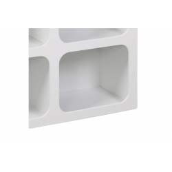 Μπουφές Emersi pakoworld με ράφια mdf σε λευκή απόχρωση 120x35x76εκ Μπουφές Emersi pakoworld με ράφια mdf σε λευκή απόχρωση 120x35x76εκ