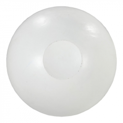 Τραπέζι σαλονιού Coffelty Inart λευκό μέταλλο-μασίφ ξύλο ακακίας Φ90x40εκ Τραπέζι σαλονιού Coffelty Inart λευκό μέταλλο-μασίφ ξύλο ακακίας Φ90x40εκ