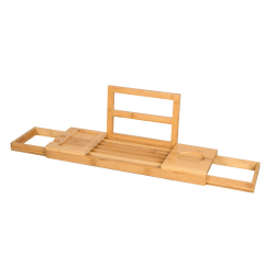 Ράφι Μπάνιου Επεκτάσιμο 50-92x18x4cm Μπαμπού