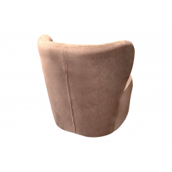 Πολυθρόνα Veridian pakoworld ύφασμα σε σάπιο μήλο απόχρωση 63x70x66εκ