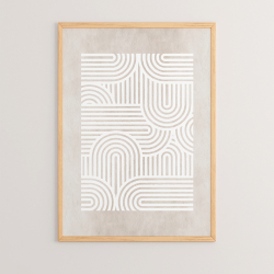 Πίνακας Liny pakoworld με ψηφιακή εκτύπωση και πλαίσιο 33x1.5x48εκ