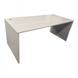 Γραφείο εργασίας Armadi pakoworld σε sonoma-λευκή απόχρωση 180x80x75εκ