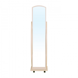 ROGER Καθρέπτης Δαπέδου Ξύλο, Απόχρωση Φυσικό  44x29x165cm