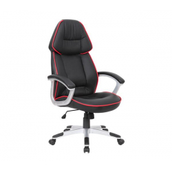 BF7900 Bucket Πολυθρόνα PU Μαύρο  68x72x122/132cm