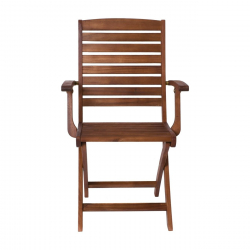 SPOT Πολυθρόνα Πτυσσόμενη Ξύλο Acacia  55x54x90cm