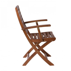 SPOT Πολυθρόνα Πτυσσόμενη Ξύλο Acacia  55x54x90cm