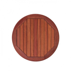 BANNER Επιφάνεια Τραπεζιού Ξύλο Acacia  Φ70cm/17mm