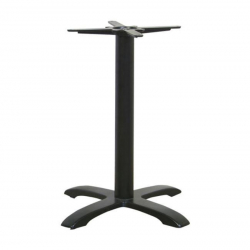 KINO Βάση Τραπεζιού 4-Νυχη, Μαντέμι Μαύρο (9,40 Kg)  61x61cm H.72cm