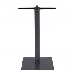 PRATO Βάση Τραπεζιού Μέταλλο Βαφή Ανθρακί (11,85kg)  40x40cm H.72cm