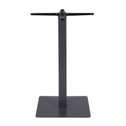 PRATO Βάση Τραπεζιού Μέταλλο Βαφή Ανθρακί (11,85kg)  40x40cm H.72cm