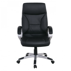 BF5700 Πολυθρόνα Διευθυντή Pu Μαύρο  64x72x112/121cm