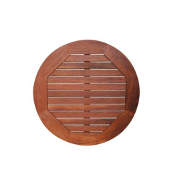 BANNER Επιφάνεια Τραπεζιού Ξύλο Acacia  Φ60cm/17mm