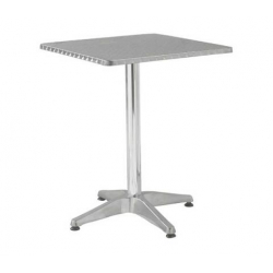 PALMA Τραπέζι Τετράγωνο Αλουμινίου  70x70 H.70cm