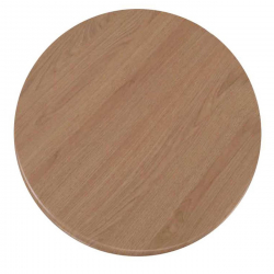 Contract Sliq Normal Επιφάνεια Τραπεζιού τ.Werzalit, Απόχρωση Beech  Φ60cm/16mm