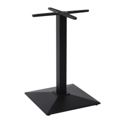 ΠΥΡΑΜΙΔΑ Βάση Τραπεζιού Μαντέμι Μαύρο - 10,30 Kg  45x45x72cm