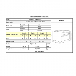 STYLE Πολυθρόνα Σαλονιού Καθιστικού, Pu Μαύρο  64x71x72cm