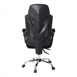 BF9450 Πολυθρόνα Relax Γραφείου Διευθυντή, Βάση Χρώμιο, PP Μαύρο, Mesh Μαύρο  65x64x118/126cm