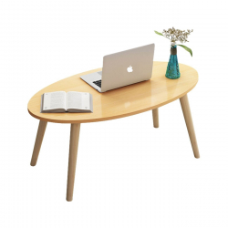 FINE Τραπεζάκι Σαλονιού Καθιστικού, Φυσικό  80x40x42cm