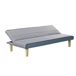 BIZ Καναπές - Κρεβάτι Σαλονιού Καθιστικού - Ύφασμα Ανοιχτό Γκρι  167x75x70cm /Κρεβάτι 167x87x32