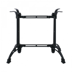 ΑΙΘΡΙΟ Πόδι Τραπεζιού (25,6Kg) Μαντέμι Μαύρο - Βαρέως Τύπου  80x54x74cm