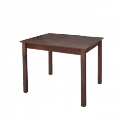 Ταβέρνας Τραπέζι Λυόμενο Οξιά - Κόντρα Πλακέ, Βαφή Εμποτισμού Καρυδί  80x120x75cm