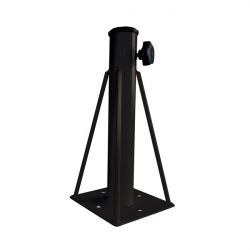 ΒΑΣΗ ομπρέλας εδάφους Μεταλλική Μαύρη  16,5x16,5 H.36cm