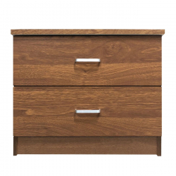 DECON Κομοδίνο Απόχρωση Καρυδί  40x40x45cm