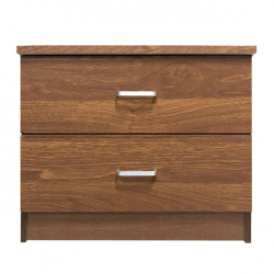 DECON Κομοδίνο Απόχρωση Καρυδί  40x40x45cm