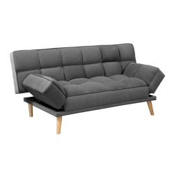 JAY Καναπές - Κρεβάτι Σαλονιού - Καθιστικού, Ύφασμα Γκρι  179x90x87cm Bed:179x110x48cm