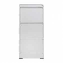 ΦΟΡΙΑΜΟΣ Αρχειοθέτησης Γραφείου 3 Συρτάρια, Μέταλλο Βαφή Άσπρο H.103  46x62x103cm