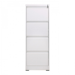 ΦΟΡΙΑΜΟΣ Αρχειοθέτησης Γραφείου 4 Συρτάρια, Μέταλλο Βαφή Άσπρο H.133  46x62x133cm