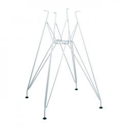 EIFEL Βάση Τραπεζιού Μέταλλο Βαφή Άσπρο (2,60 kg)  50x50x75cm