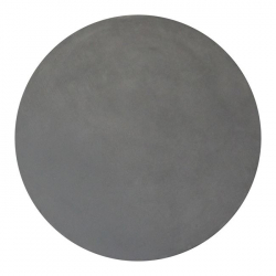 CONCRETE Επιφάνεια Τραπεζιού Cement Grey  Φ60cm (Τελείωμα 2,5cm)