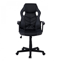 BF7700 Gaming Πολυθρόνα Mesh, Pu Μαύρο - Γκρι  62x59x105/117cm