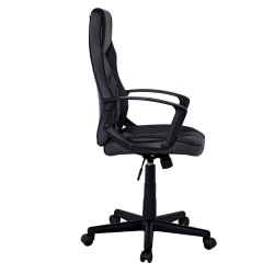 BF7700 Gaming Πολυθρόνα Mesh, Pu Μαύρο - Γκρι  62x59x105/117cm