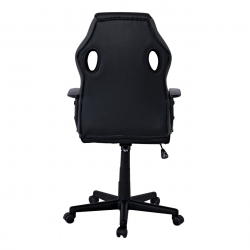 BF7700 Gaming Πολυθρόνα Mesh, Pu Μαύρο - Γκρι  62x59x105/117cm