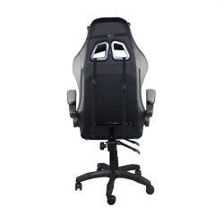 BF7850 Gaming Πολυθρόνα Γραφείου Διευθυντή Pu Μαύρο - Γκρι  63x70x117/127cm