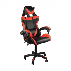 BF7850 Gaming Πολυθρόνα Γραφείου Διευθυντή Pu Μαύρο-Κόκκινο  63x70x117/127cm