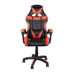 BF7850 Gaming Πολυθρόνα Γραφείου Διευθυντή Pu Μαύρο-Κόκκινο  63x70x117/127cm