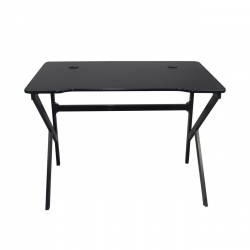 GAMING Γραφείο 100x60cm Μέταλλο Βαφή Μαύρο  100x60x75cm