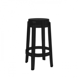 FRIDO Σκαμπώ Bar PP Μαύρο Δ38x76cm