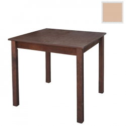 Ταβέρνας Τραπέζι Λυόμενο Οξιά - Κόντρα Πλακέ, Βαφή Εμποτισμού Φυσικό  80x80x75cm