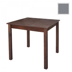 Ταβέρνας Τραπέζι Λυόμενο Οξιά - Κόντρα Πλακέ, Βαφή Εμποτισμού Λάκα Γκρι  80x120x75cm