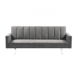 HIT  Καναπές - Κρεβάτι Σαλονιού - Καθιστικού, Ύφασμα Ανοιχτό Γκρι  198x86x81cm Bed:177x104x41cm