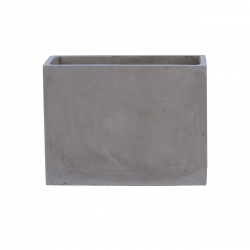 FLOWER POT-2 Cement Grey 60x30x45cm  60x30x45cm